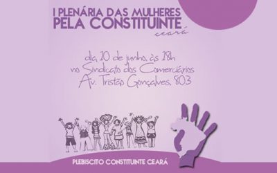 I Plenária das mulheres pela Constituinte Ceará