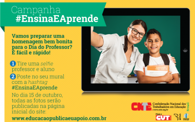 Campanha #EnsinaEAprende