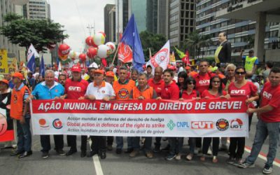 CUT se soma ao Dia mundial em defesa do direito de greve