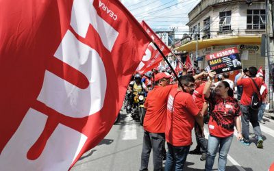 8 mil militantes nas ruas de Fortaleza contra a precarização