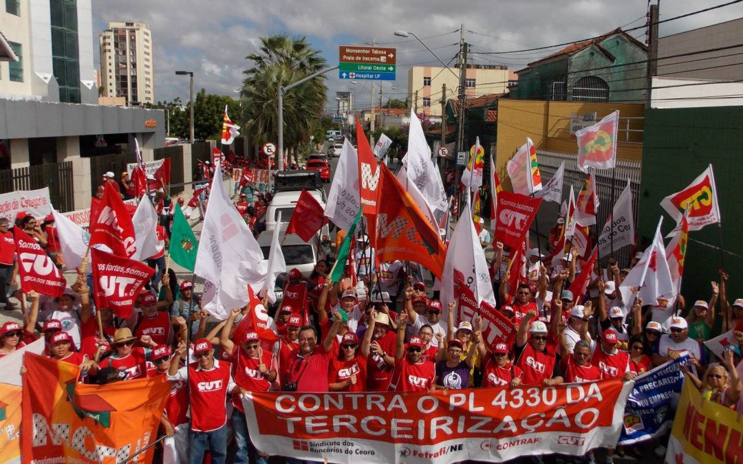 #29ParalisaGeral – Cearenses dizem “não” a medidas recessivas e retrocesso