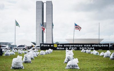 74% dos brasileiros são contra financiamento empresarial de campanhas