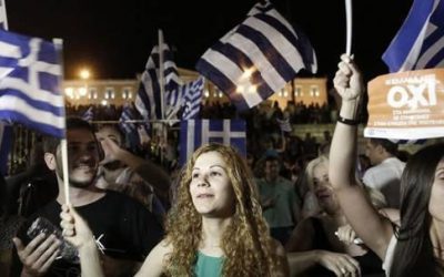 Gregos dizem “Não” ao ultimato de Bruxelas e à política econômica neoliberal