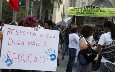 Movimentos repudiam redução da maioridade penal