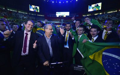 Brasil obtém conquista inédita do 1º lugar, com 27 medalhas, 25 de alunos do Pronatec