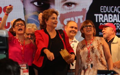 Dilma sobe tom e defesa da democracia norteia 12º CONCUT
