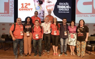12º Congresso elege trabalhadores e trabalhadoras da educação para a direção nacional da CUT