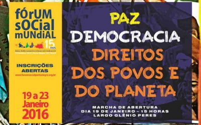 CNTE participa de Fórum Social Mundial Porto Alegre