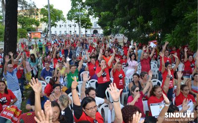 Professores do município decidem entrar em greve, a partir do próximo dia 12