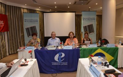 CNTE participa de reunião sobre a mercantilização e privatização da educação