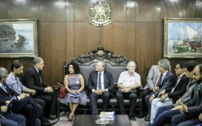 Em reunião com Renan, Frentes cobram seriedade contra golpe