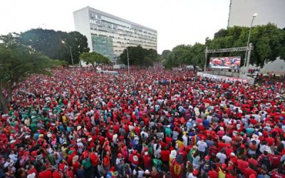 O povo contra o golpe foi às ruas neste domingo