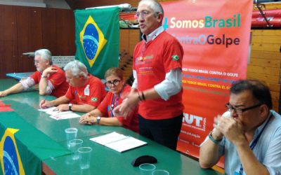 Em Genebra, CUT denuncia golpe e recebe apoio internacional