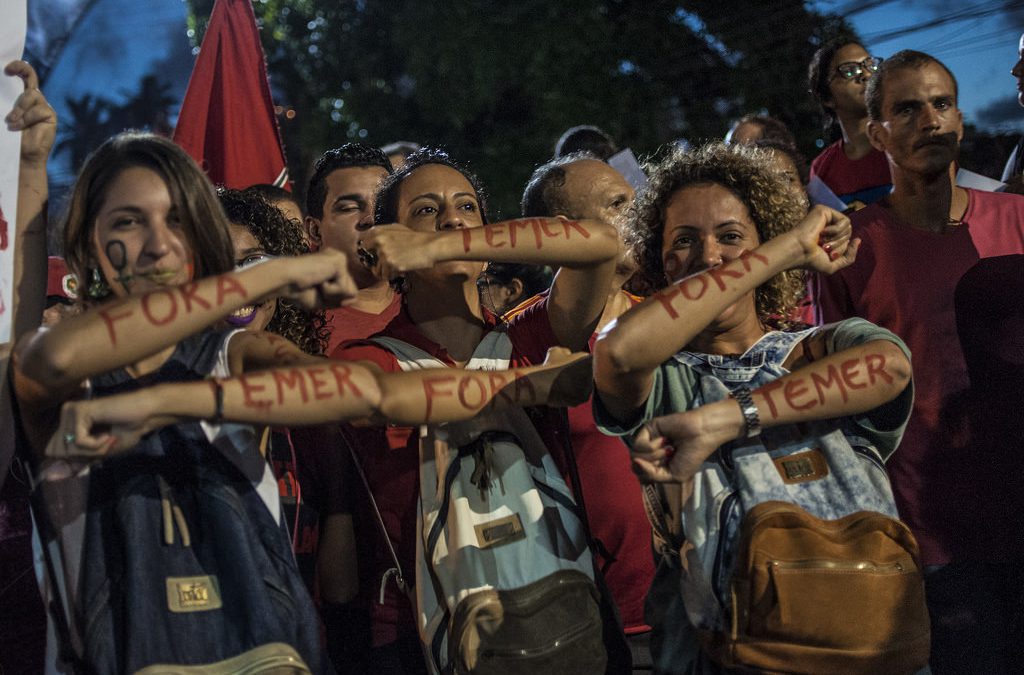 Manifestações ‘Fora Temer’ acontecem em todo o Brasil neste domingo (31)