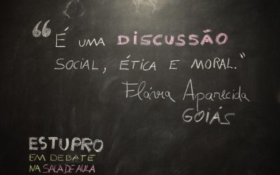 Professores contam como estupro é debatido em sala de aula