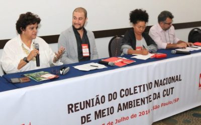 Meio ambiente é assunto de trabalhador e trabalhadora