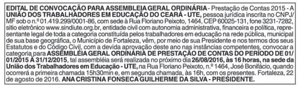 EditalAssembleia