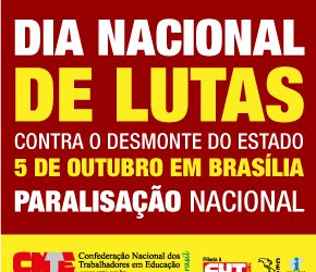 Mobilização em Brasília contra o desmonte do estado brasileiro