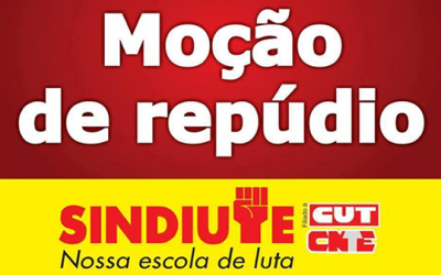 Sindiute manifesta repúdio ao Prefeito de Fortaleza