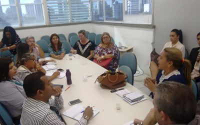 Audiência na SME com o Secretário de Educação e assessorias e o Sindiute