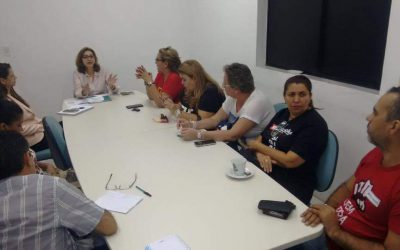 AUDIÊNCIA da SME com o Sindicato Único dos Trabalhadores em Educação no Estado do Ceará – SINDIUTE e União dos Trabalhadores em Educação