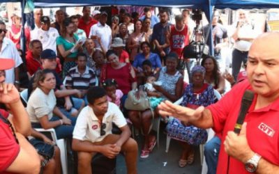 Só povo na rua barra destruição da aposentadoria