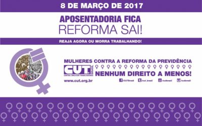 No 8 de março, mulheres vão às ruas contra retrocessos