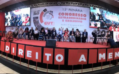 Congresso da CUT reforça luta contra o golpe