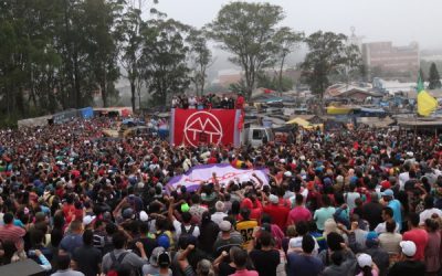 CUT-SP repudia violência contra ocupação do MTST no ABC e presta solidariedade