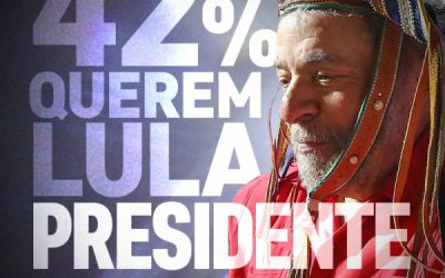 Lula continua ganhando de todos, aponta última rodada da pesquisa CUT/Vox Populi