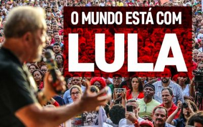 Cresce campanha internacional em solidariedade a Lula
