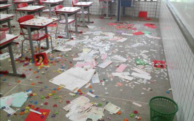 Nossa solidariedade à comunidade escolar da Escola Municipal 2 de Dezembro