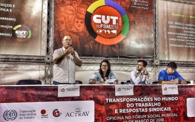 CUT debate as mudanças nas relações de trabalho e as novas tecnologias