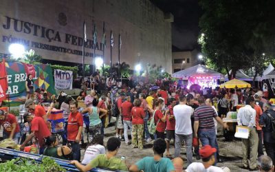 Acampamentos em Fortaleza e Brasília reforçam resistência por Lula livre
