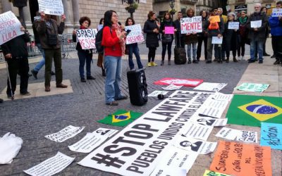 Manifestações contra prisão política de Lula acontecem em vários países