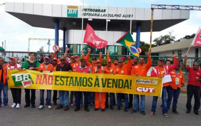 Greve dos petroleiros é em defesa de toda a sociedade