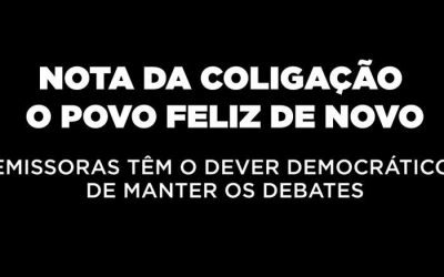 Haddad cobra das emissoras de TV a manutenção dos debates neste 2º turno