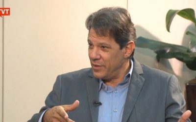 Haddad: ‘Bolsonaro foge de debates pois sua campanha é baseada em mentiras’