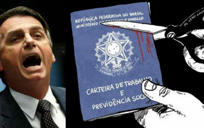 Bolsonaro cria Carteira de Trabalho verde amarela para os “sem direitos”