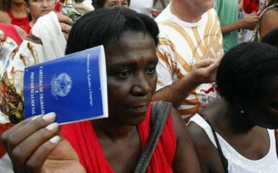 Desemprego entre os negros é maior do que a taxa nacional