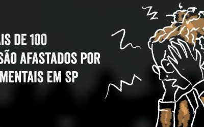 A cada dia,mais de 100 professores são afastados por transtornos mentais em SP