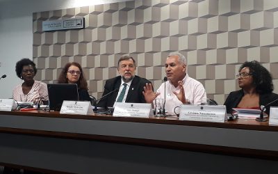 Heleno Araújo participa de audiência no senado sobre o impacto do Fundeb para escolas indígenas e quilombolas