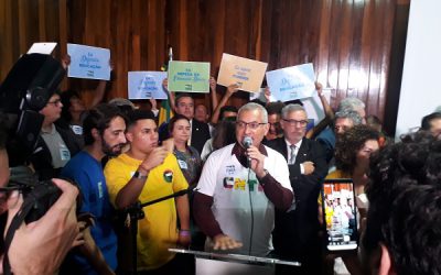 Ato na Câmara marca a mobilização pelo novo Fundeb