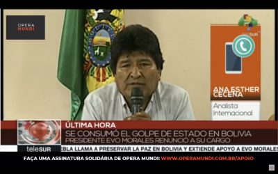 Golpe na Bolívia: Forças Armadas se unem à oposição e Evo Morales renuncia