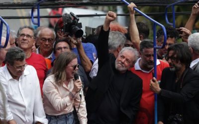 Lula: “Eu voltei e estou com mais coragem para lutar”