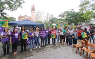 Mulheres da CUT encerram ativismo pelo fim da violência com luta contra MP 905