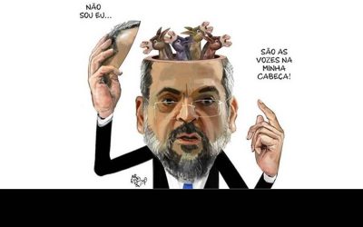 Em 2 mezes o Weintraub cometeu 33 herros no Twitter. É dia sim, dia não. Ou seja, ele acerta 50%. Não tá bom?