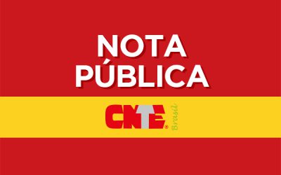 CNTE suspende atos públicos no dia 18 de março, mas mantém greve com paralisação das atividades escolares e com grande mobilização virtual