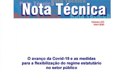 O avanço da Covid-19 e as medidas para a flexibilização do regime estatutário no setor público