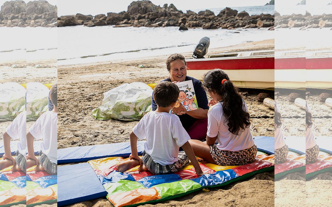 ‘Chove, mar agitado… Você pensa que a professora não vem, e ela chega’